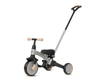Qplay Rowerek Trójkołowy Stager 3w1 Silver wiek 2+