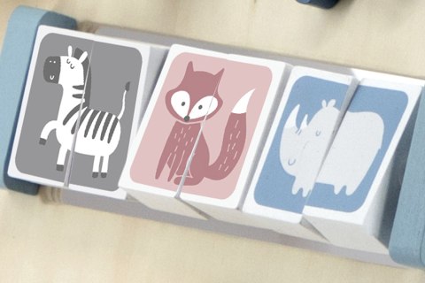 Chodzik Pchacz drewniany dla dziecka + tablica manipulacyjna, Viga 18m+