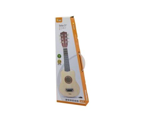 Klasyczna gitara zabawka dla dzieci, gitara zabawkowa Viga, wiek 3+