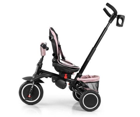 MILLY MALLY 6191 Rowerek trójkołowy Stanley Rubber New Pink