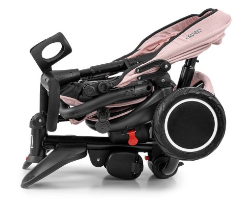 MILLY MALLY 6191 Rowerek trójkołowy Stanley Rubber New Pink